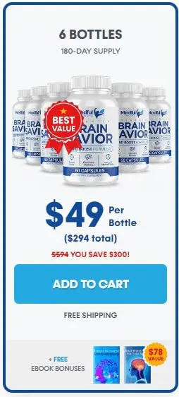 Brain Savior 6 bottles
