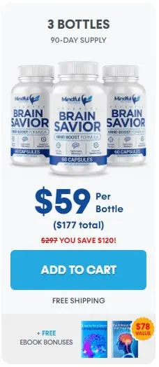 Brain Savior 3 bottles